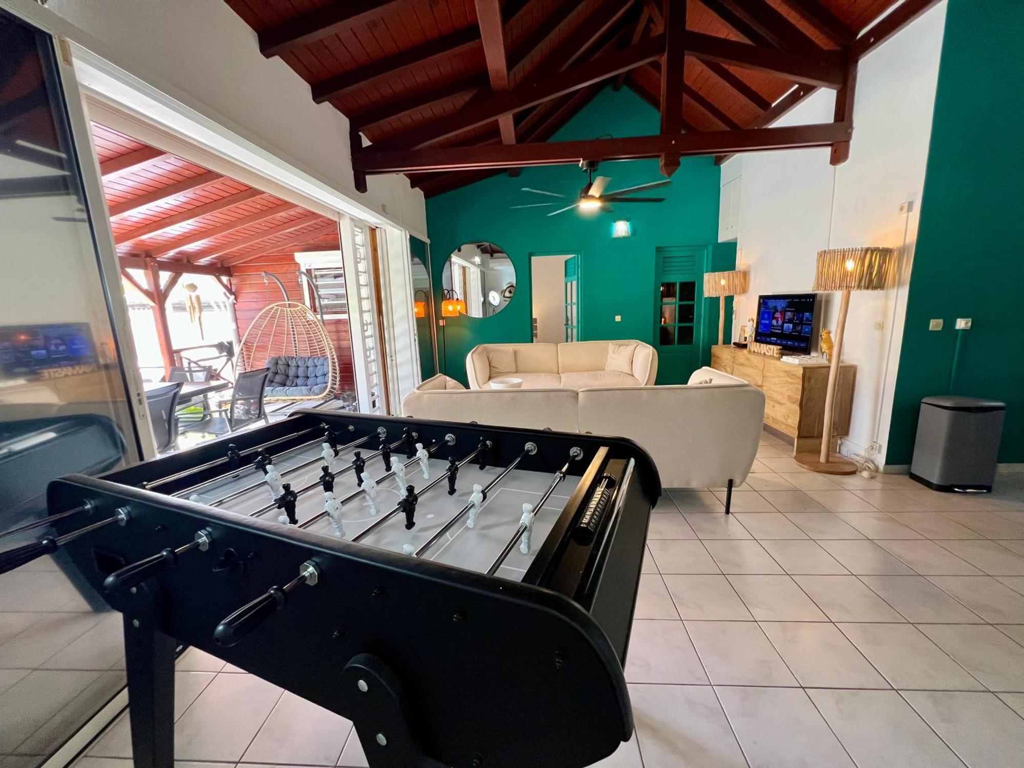 Villa Simeon Saint Francois Avec Piscine Privee Et Jacuzzi Proche Plage Exterior photo